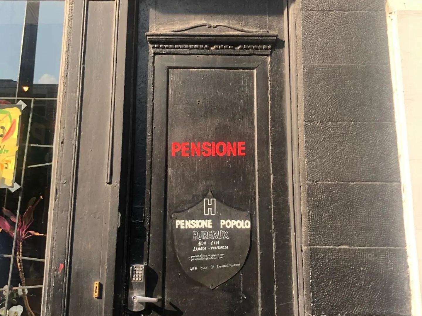 Pensione Popolo Montreal